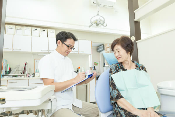 入れ歯の治療を行う際、亀井歯科が気をつけていること
